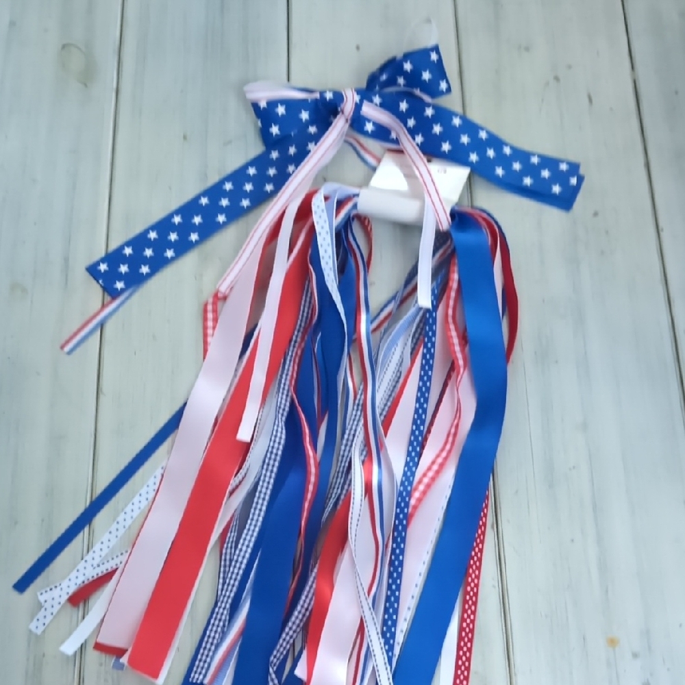 Michaels Red, White, and Blue Hair Ribbon Streamers